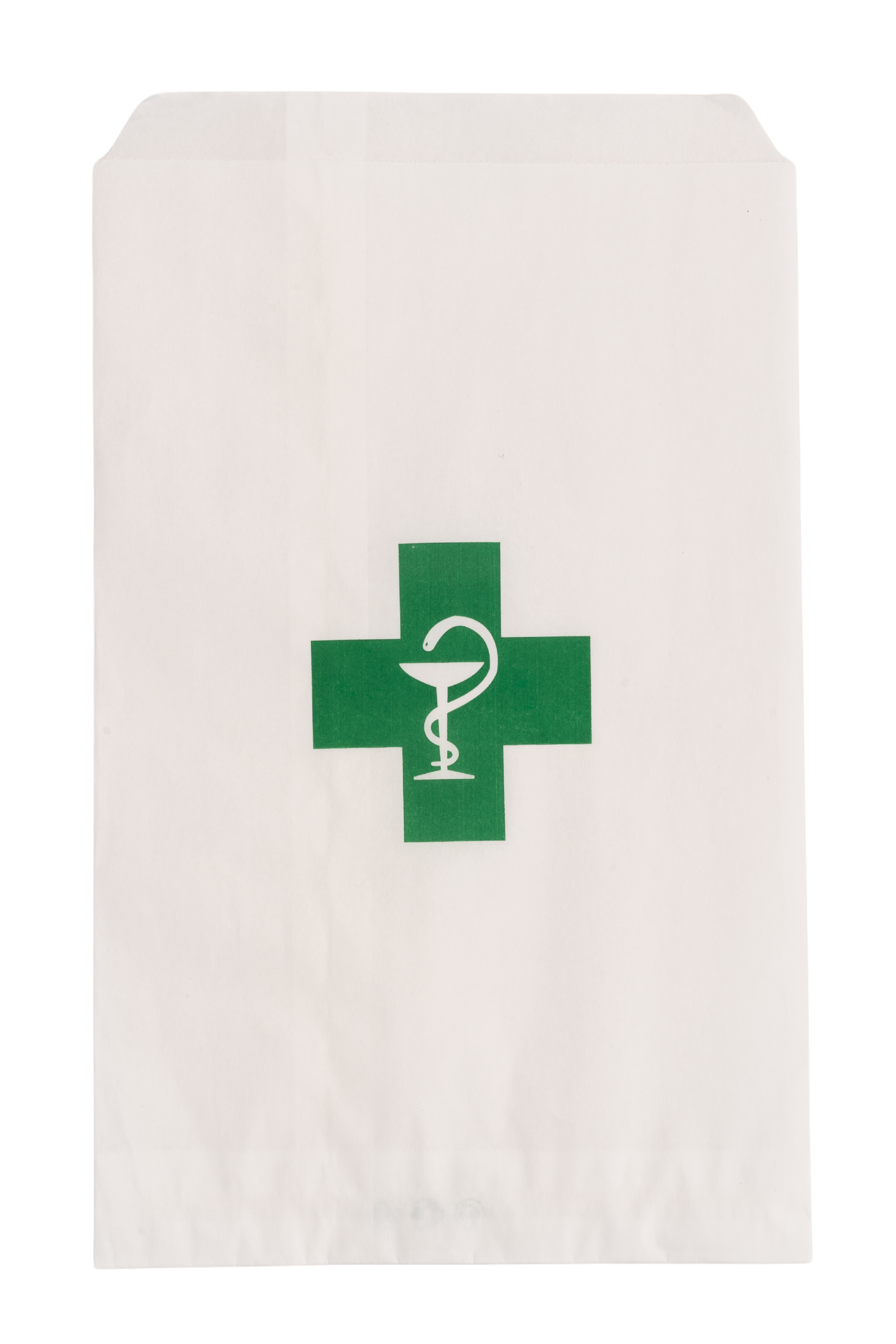 Pungde farmacie din hartie, 15 cm x 25 cm, set 100 bucati