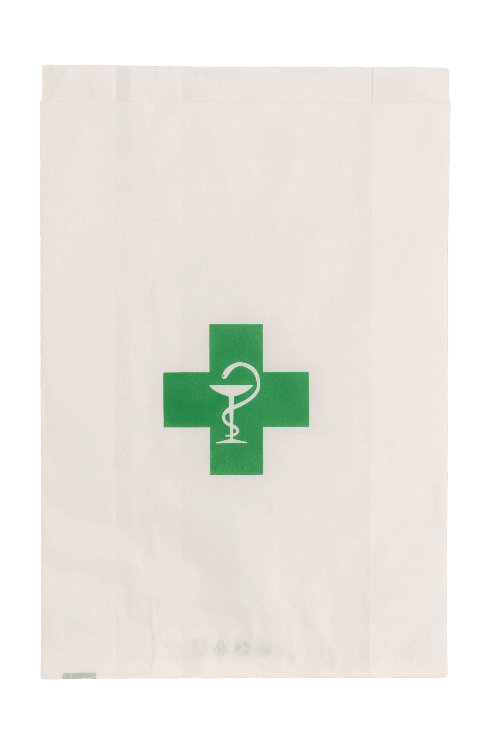 Pungi de farmacie din hartie17 cm x 6 cm x 25 cm, 100 bucati / set