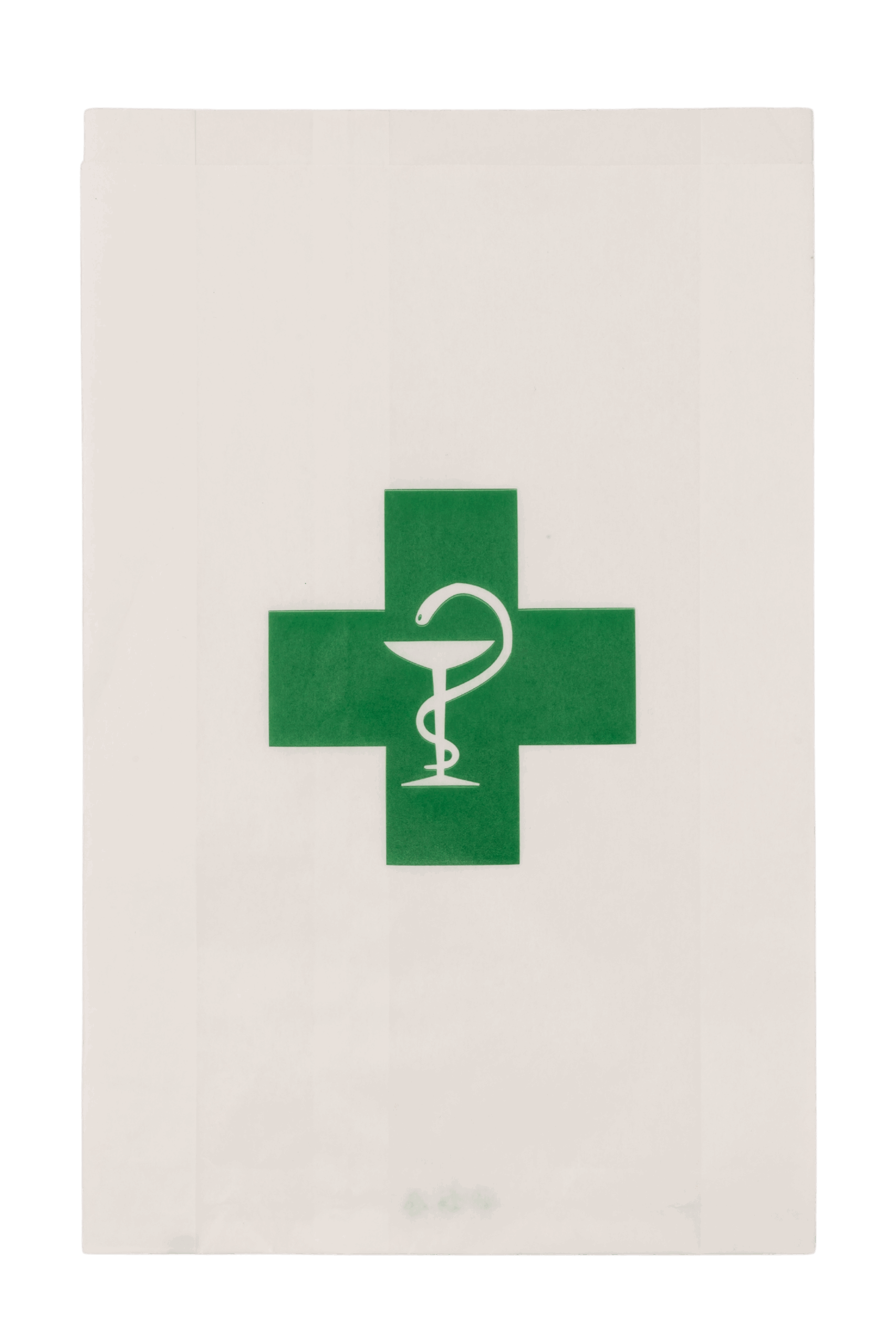 Pungi de farmacie din hartie 20 cm x 6 cm x 31 cm, set 100 bucati