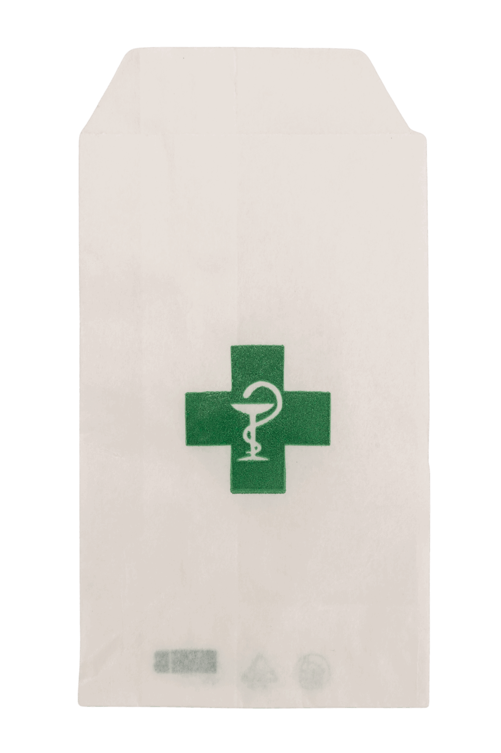 Pungi de farmacie din hartie, 6 cm x 10 cm, set 100 bucati